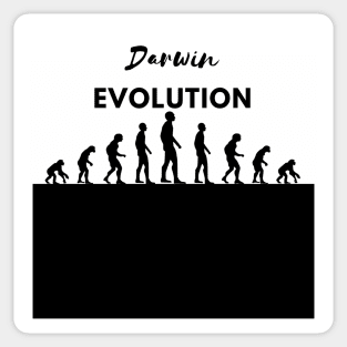 EVOLUTION - Darwin Sticker